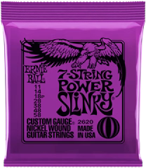 Ernie Ball 2620 Nickel Wound 7-String Power Slinky