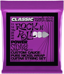 Ernie Ball 2250 Pure Nickel Power Slinky - Húrok elektromos gitárra