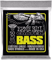 Ernie Ball 3832 Regular Slinky Coated Electric Bass 50-105 - Basszusgitár húrok