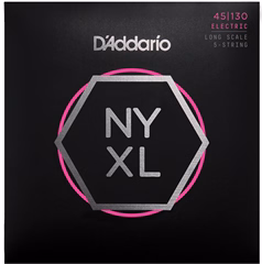 D'Addario NYXL45130 - 5 húros basszusgitár húrok