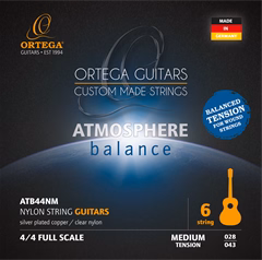 Ortega ATB44NM - Nylon húrok klasszikus gitárra