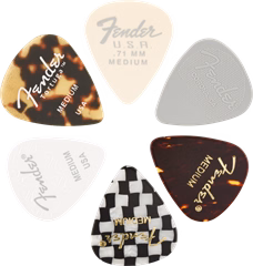 Fender 351 Picks Material Medley Medium - Pengetők