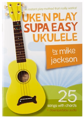 MS Mike Jackson: Uke'n Play Supa Easy Ukulele - Ukulelé kotta