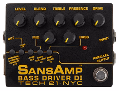 Tech 21 Bass Driver D.I. V.2 - Basszusgitár előerősítő és DI Box