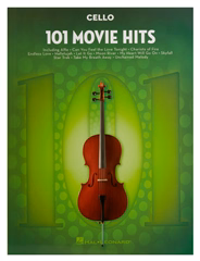 MS 101 Movie Hits for Cello - Cselló kotta