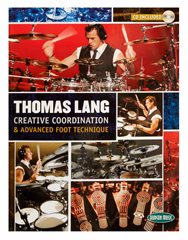 MS Thomas Lang: Creative Coordination And Advanced Foot Technique (Book/CD) - Dob kották