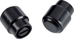 Fender Telecaster "Barrel" Switch Tips, Black - Gitár tartozék