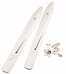Fender Pure Vintage 14" Small Tilt Back Amp Legs, Chrome - Erősítő tartozékok