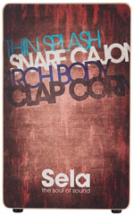 Sela Primera Vintage Red - Cajon
