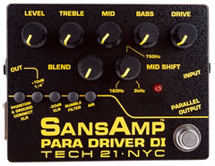 Tech 21 Para Driver DI v2 - Basszusgitár előerősítő és DI Box