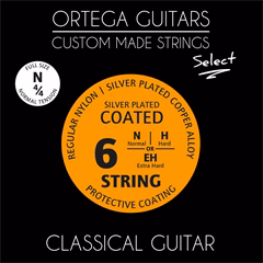 Ortega NYS44N - Nylon húrok klasszikus gitárra