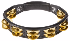 Latin Percussion Cyclops Tambourine Brass Jingles Black Hand Held - Csörgő