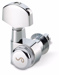 Schaller M6 Pin 3+3, Chrome, Large Metal, Locking 21,0 - Gitár mechanika