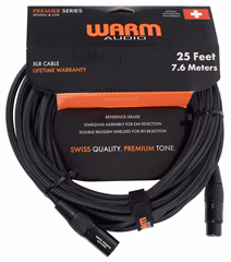 Warm Audio Prem-XLR-25' - Mikrofon kábel