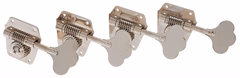 Fender Pure Vintage Bass Tuning Machines, Nickel-Plated Steel, (4) - Basszusgitár mechanika