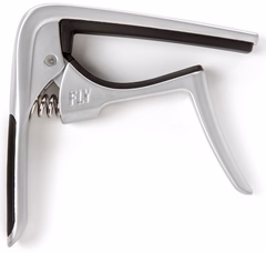 Dunlop Trigger Fly Capo Curved Satin Chrome - Kapodaszter
