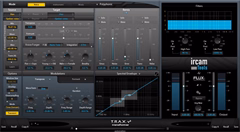 FLUX Audio Ircam Trax - Szoftver
