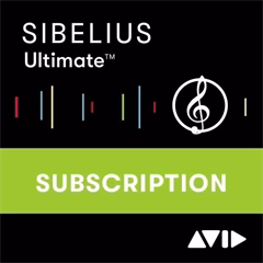 AVID Sibelius Ultimate Annual New Subscription for Students & Teachers