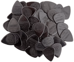 Ernie Ball 9137 Nylon Picks Heavy Black - Pengetők