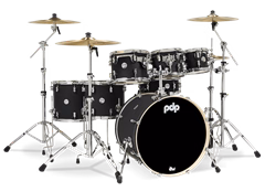 PDP Concept Maple 7 Piece Satin Black FinishPly - Dobszett