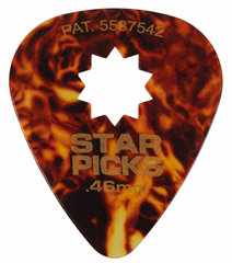 Star Picks Tortoise Shell Thin 0.46 mm - Pengetők