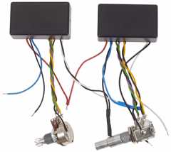 Michalík BP-3 Band Stacked - Aktív basszusgitár elektromika