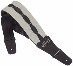 Music Area Strap Gray Wide Long - Gitár hevederek
