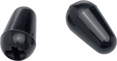 Fender Stratocaster Switch Tips, Black - Gitár tartozék