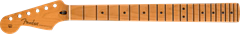 Fender Satin Roasted Maple Stratocaster LH Neck, Maple, Flat Oval Shape - Gitár nyak