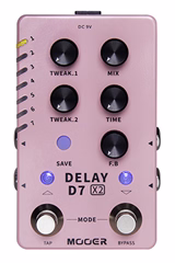 Mooer D7 X2 Delay - Gitáreffekt