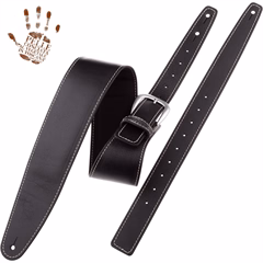 Magrabò Single Buckle OS Padded Core Black 7,5 cm - Gitár hevederek