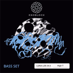Knobloch LUNA FLAMENCA Double Silver Bass Set High Tension 34.5 - Nylon húrok klasszikus gitárra