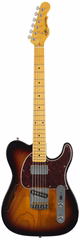 G&L Tribute ASAT Classic Bluesboy Semi-Hollow 3-Tone Sunburst RW - Elektromos gitár