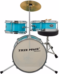Tiger Power TCCJR30-WB Water Blue - Gyerek dobszett