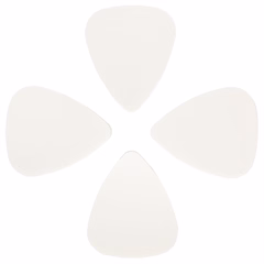 Timber Tones Rubber Tones White Silicon 4-Pack - Pengetők