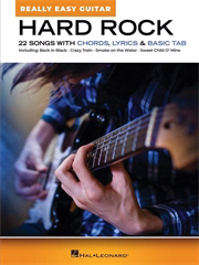 MS Hard Rock - Really Easy Guitar - Gitár kotta