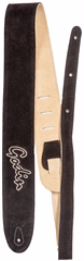 Godin Brown Suede Embroidery - Gitár hevederek