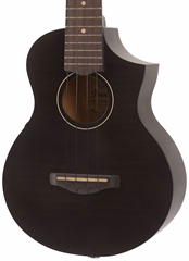 Ibanez UEW12E Black Ice  - Elektroakusztikus ukulelé