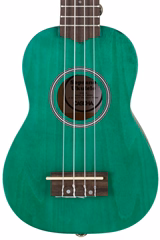 Cascha HH 3972 Soprano Ukulele Bundle Green - Ukulele szett