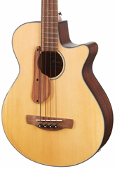 Ibanez AEGB30E Natural - Elektroakusztikus basszusgitár