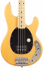 Sterling by Music Man StingRay Active MN Butterscotch - Elektromos basszusgitár
