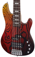 Sandberg California VM 5 MT Zebra 3TB RWFB MHS - Elektromos basszusgitár