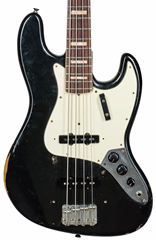 Fender 1971 Jazz Bass Custom Color Black - Elektromos basszusgitár