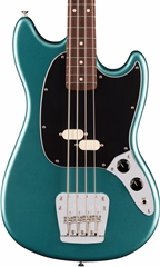 Fender American Professional Classic Mustang Bass RW Faded Sherwood Green Metallic - Elektromos basszusgitár