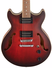 Ibanez AM53 Sunburst Red - Szemiakusztikus gitár