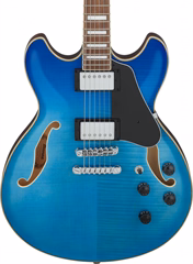 Ibanez AS73FM Azure Blue Gradation - Szemiakusztikus gitár