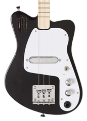 Loog Mini Electric Black - Elektromos gitár gyerekeknek