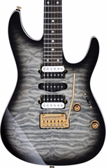 Ibanez AZ47P1QM Black Ice Burst - Elektromos gitár