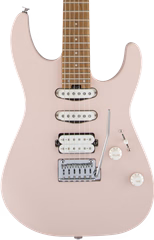 Charvel Pro-Mod DK24 HSS 2PT CM Satin Shell Pink - Elektromos gitár