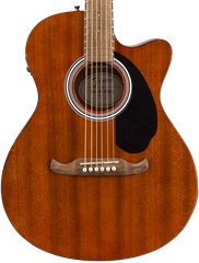 Fender FA-135CE Concert All-Mahogany WN NA - Elektroakusztikus gitár